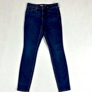 Women's Mid Rise Blue Jeans